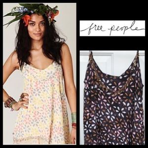 Free People Floral High-Low Dress